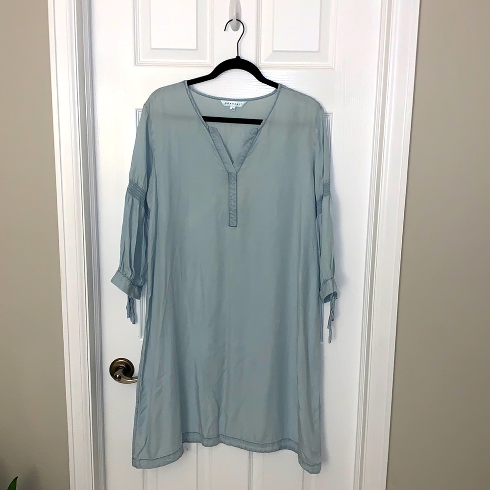 Downeast light jean dress- large